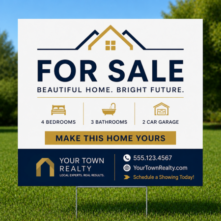 Yard sign